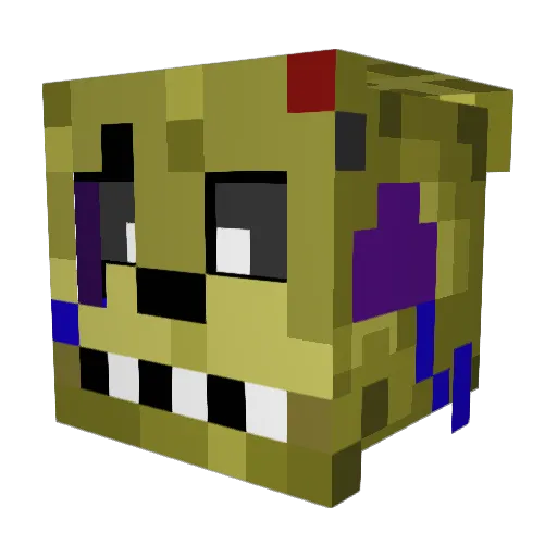 valsjon Minecraft avatar head, 3D render