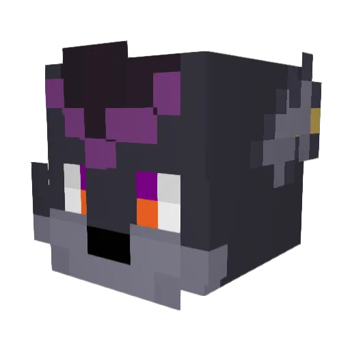 valtierito4K Minecraft avatar head, 3D render