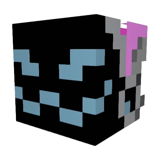 valueplays Minecraft avatar head, 3D render