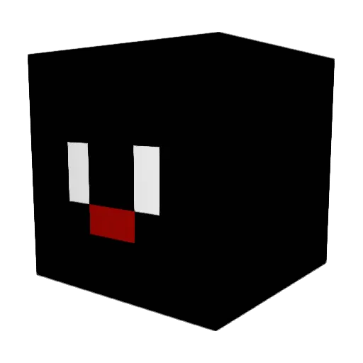 valvalentines Minecraft avatar head, 3D render