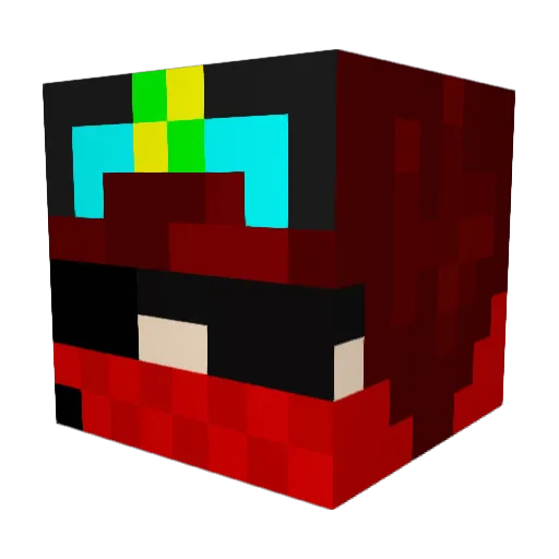 valy10246 Minecraft avatar head, 3D render