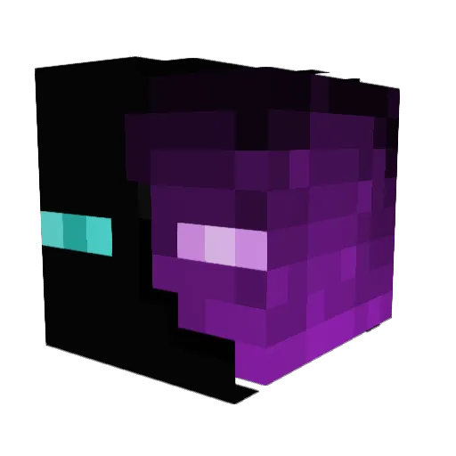 vampcy Minecraft avatar head, 3D render
