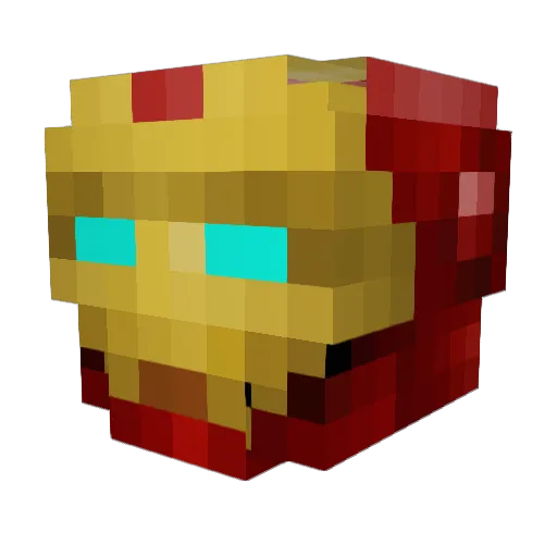 vamper3000 Minecraft avatar head, 3D render