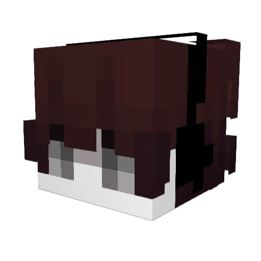 vampf4ngz Minecraft avatar head, 3D render