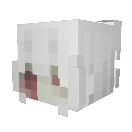 vampfreak_ Minecraft avatar head, 3D render