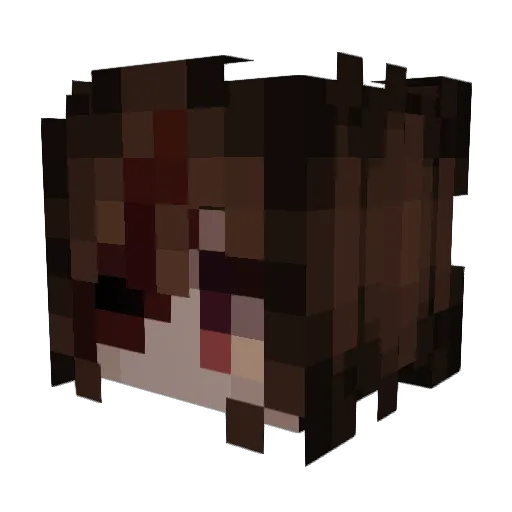 vampiricbats Minecraft avatar head, 3D render