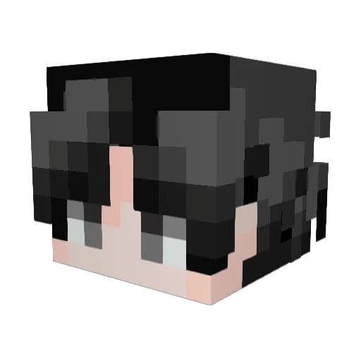 vamprsxul Minecraft avatar head, 3D render