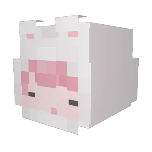 vampsw3 Minecraft avatar head, 3D render