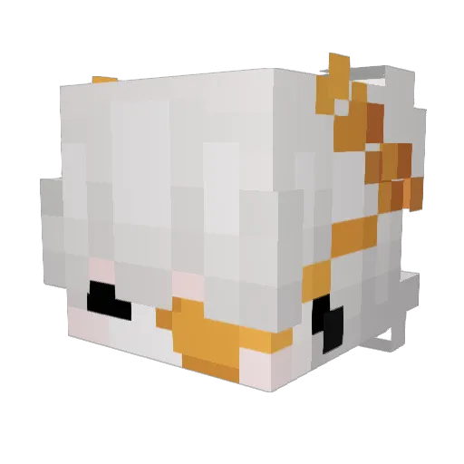 vampvr Minecraft avatar head, 3D render