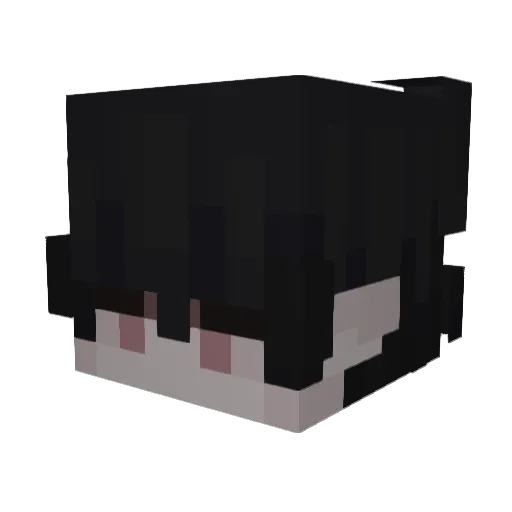 vampyricfangz Minecraft avatar head, 3D render