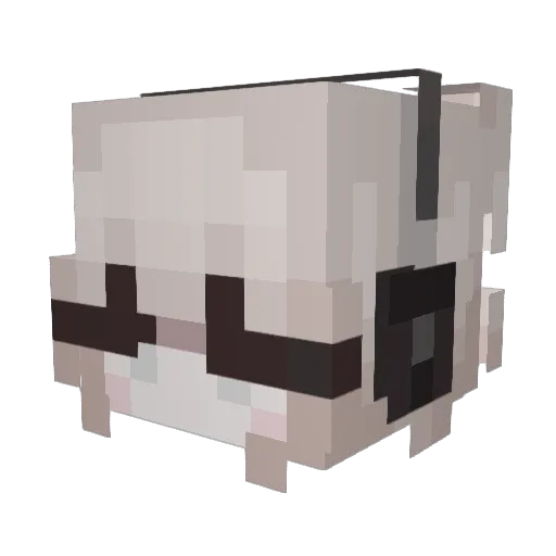 vampyrze Minecraft avatar head, 3D render