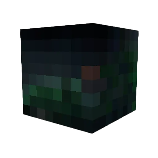 van6 Minecraft avatar head, 3D render