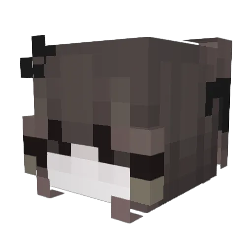 vaneza777 Minecraft avatar head, 3D render