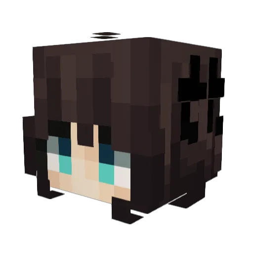 vangoria Minecraft avatar head, 3D render