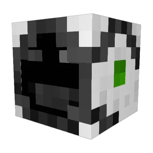 vantrop Minecraft avatar head, 3D render