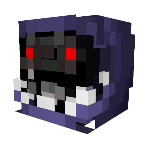 vanyafine24 Minecraft avatar head, 3D render