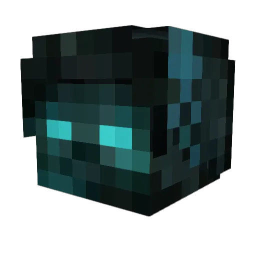 vapelordszn Minecraft avatar head, 3D render