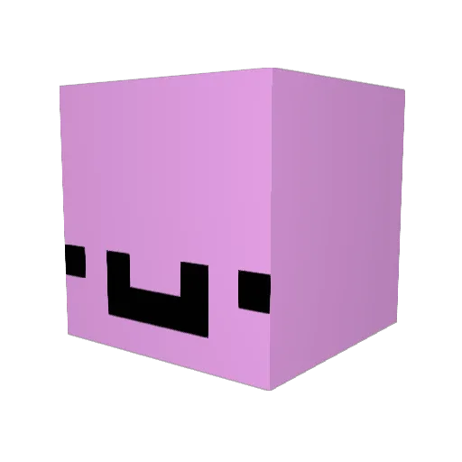 varenejkoblih Minecraft avatar head, 3D render