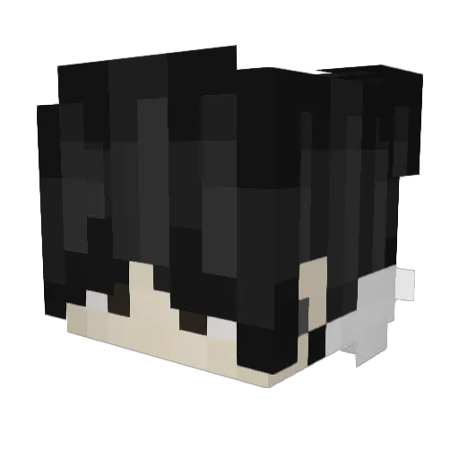 varoviking Minecraft avatar head, 3D render