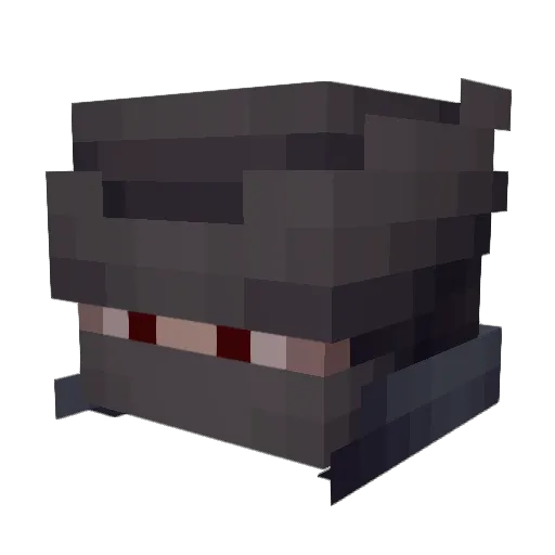 varp333 Minecraft avatar head, 3D render