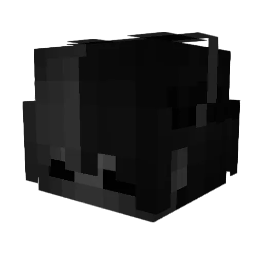 varqo Minecraft avatar head, 3D render