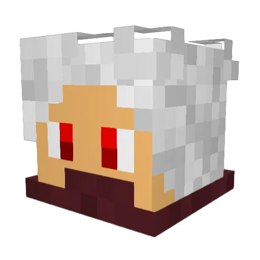vartaquegamer Minecraft avatar head, 3D render