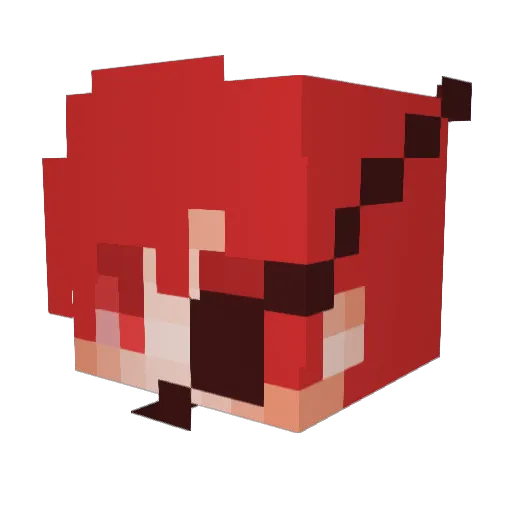 varuka82 Minecraft avatar head, 3D render
