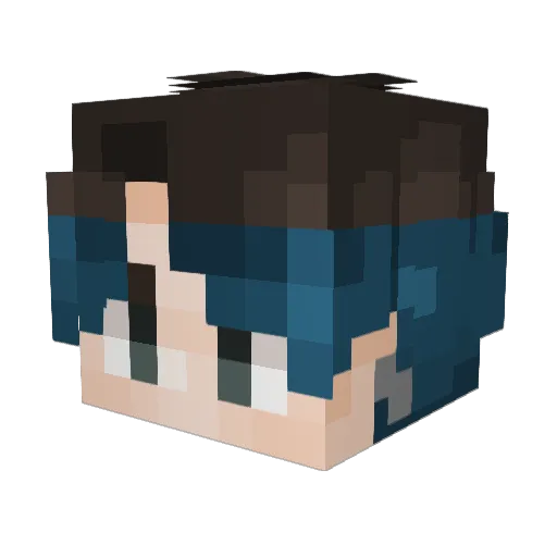 varvar12345 Minecraft avatar head, 3D render