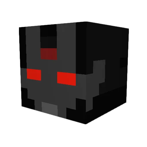 vasaltar Minecraft avatar head, 3D render