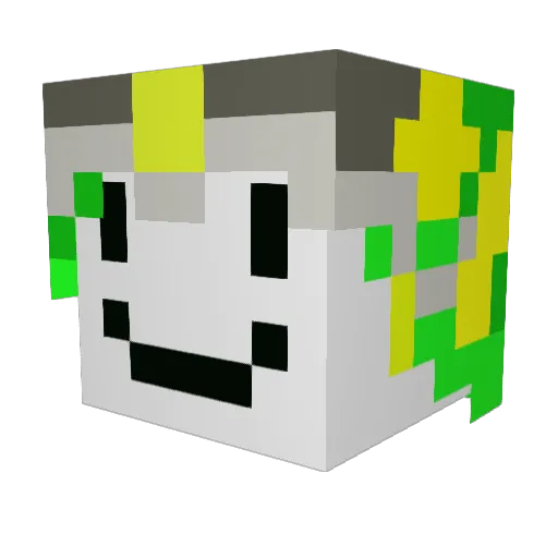 vasco1031 Minecraft avatar head, 3D render