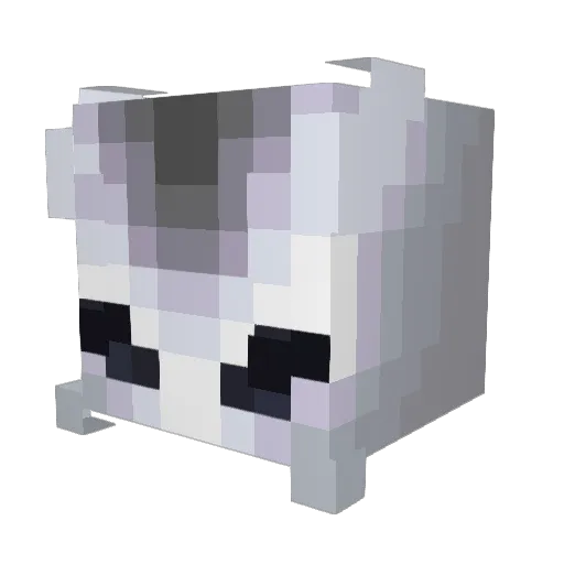 vasijapura Minecraft avatar head, 3D render