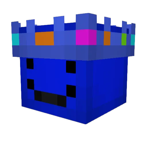 vasya5b Minecraft avatar head, 3D render