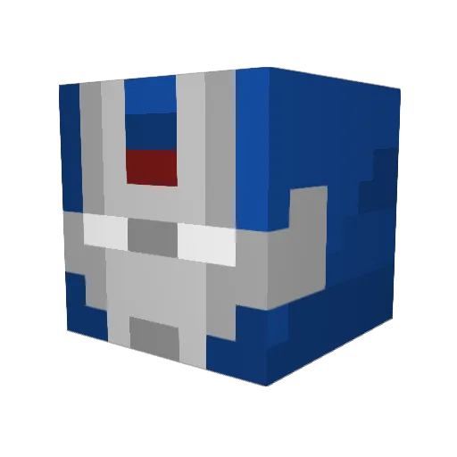 vatech04 Minecraft avatar head, 3D render