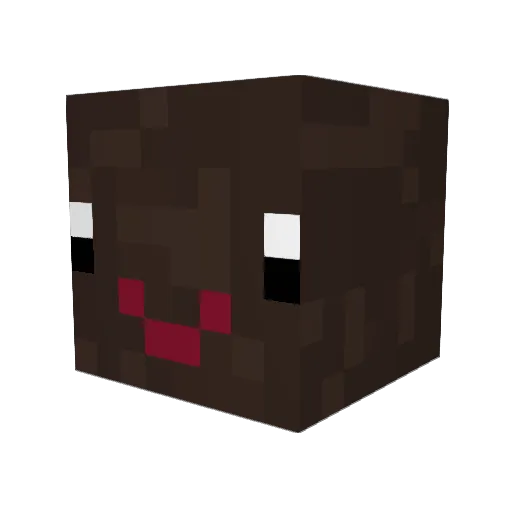vautour03 Minecraft avatar head, 3D render