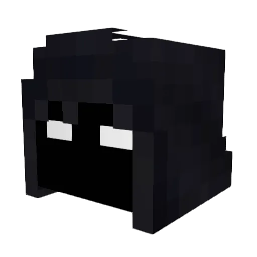 vavalt Minecraft avatar head, 3D render