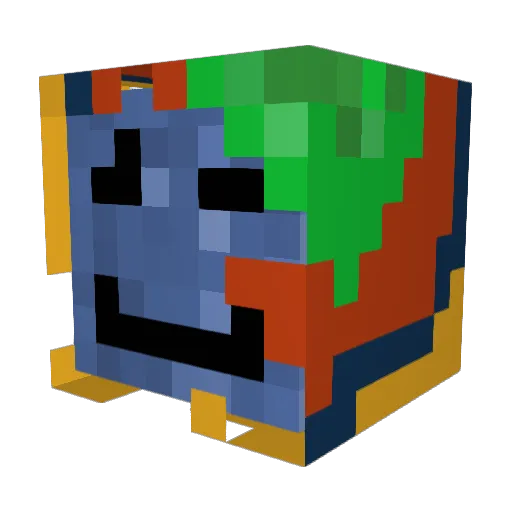vavmarci Minecraft avatar head, 3D render