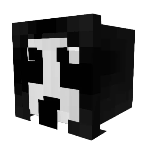 vawaz4 Minecraft avatar head, 3D render
