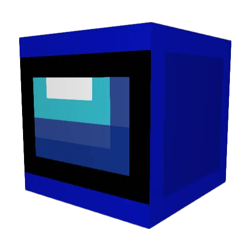 vbebee Minecraft avatar head, 3D render