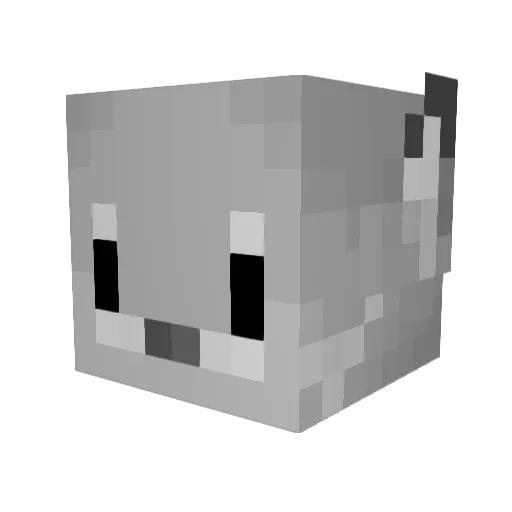vboy5 Minecraft avatar head, 3D render