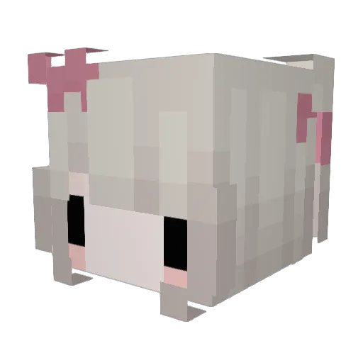 vbrtyp Minecraft avatar head, 3D render