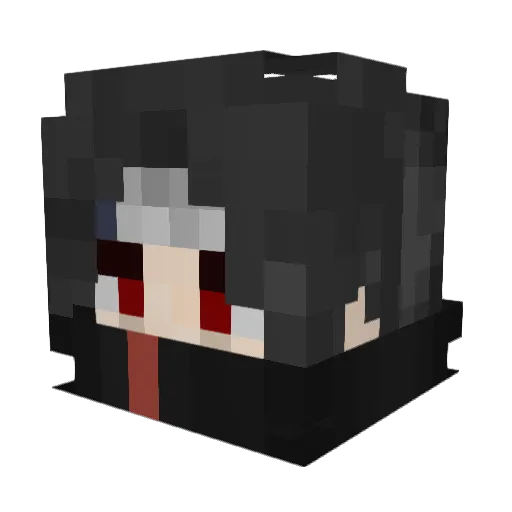 vctr90 Minecraft avatar head, 3D render