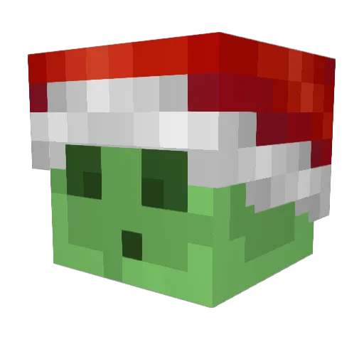 vcttt Minecraft avatar head, 3D render