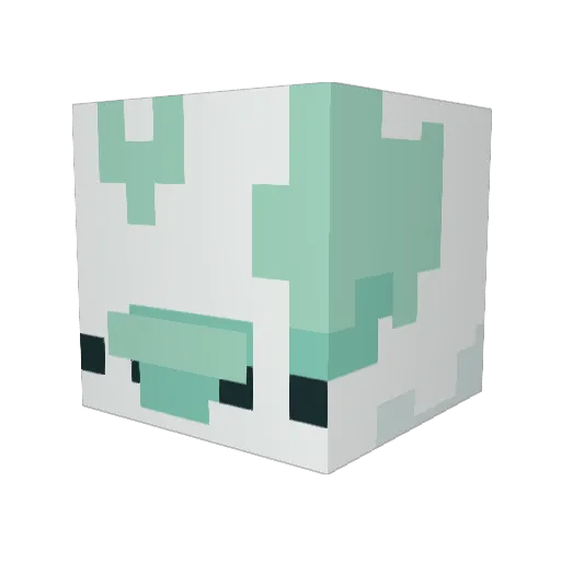 vdiaxx Minecraft avatar head, 3D render