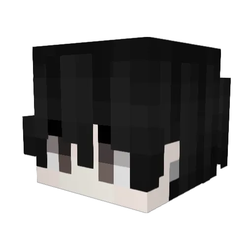 vdki Minecraft avatar head, 3D render