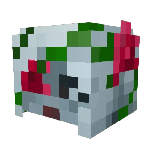 veXati0us_ Minecraft avatar head, 3D render