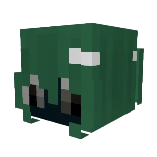 vechnayagrust Minecraft avatar head, 3D render