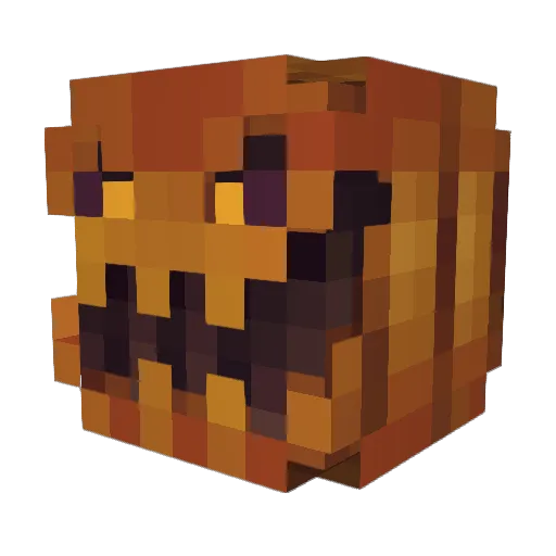 veck747 Minecraft avatar head, 3D render