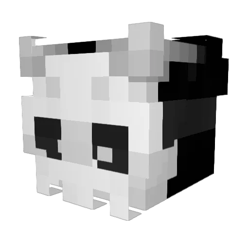vector1nn Minecraft avatar head, 3D render