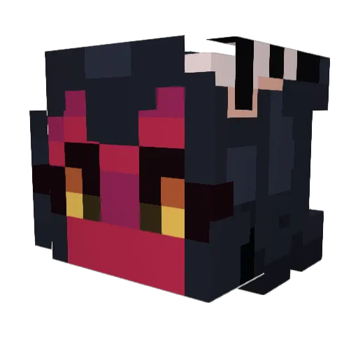 vee18551 Minecraft avatar head, 3D render