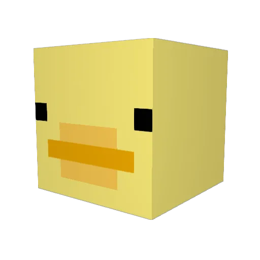 veeiga1 Minecraft avatar head, 3D render